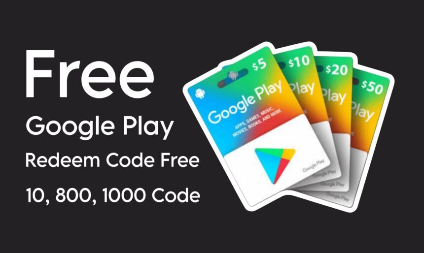 Free Google Play Redeem Code